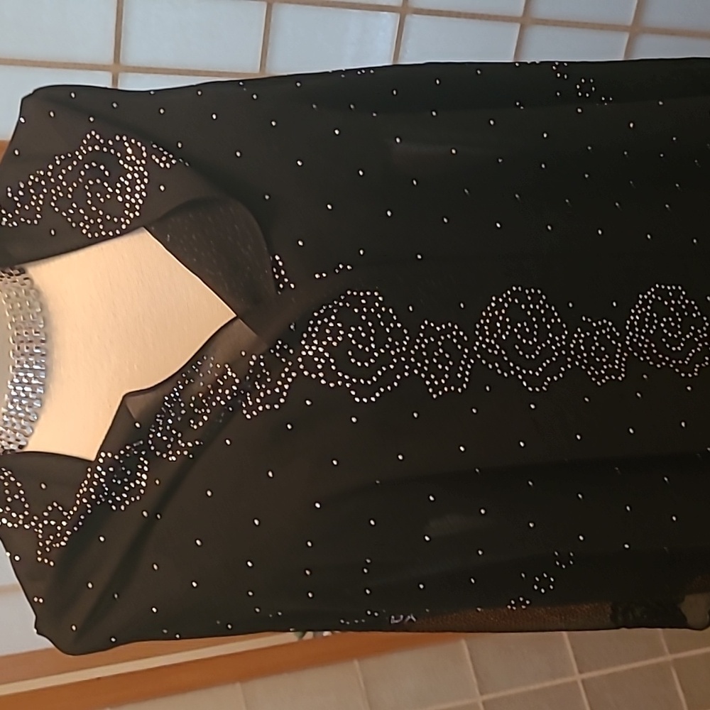 Black shawl/scarf